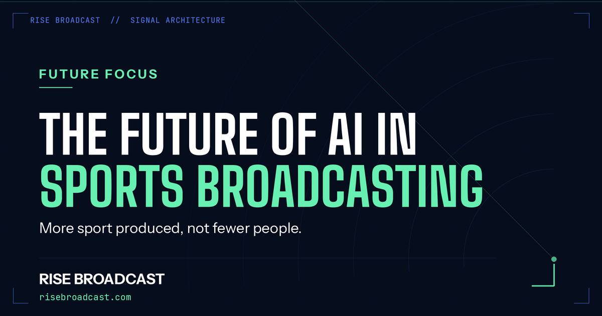 The Future of AI in Sports Broadcasting (2026 and Beyond)