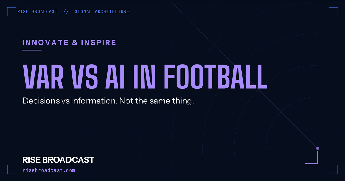 VAR vs AI: What's the Difference in Football?