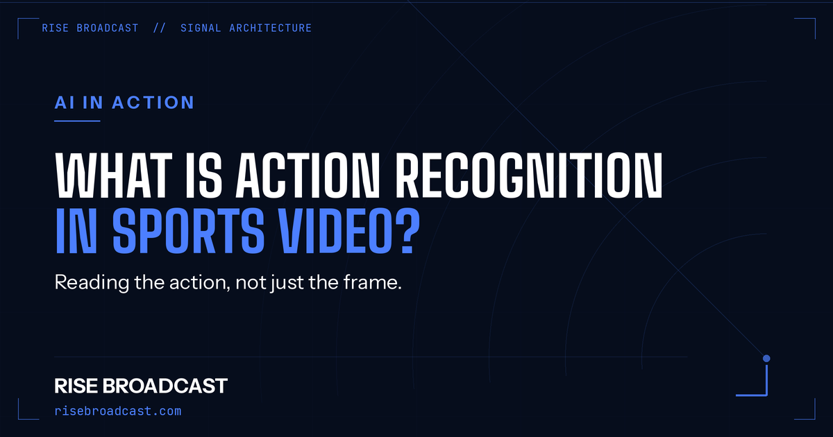 What Is Action Recognition in Sports Video?